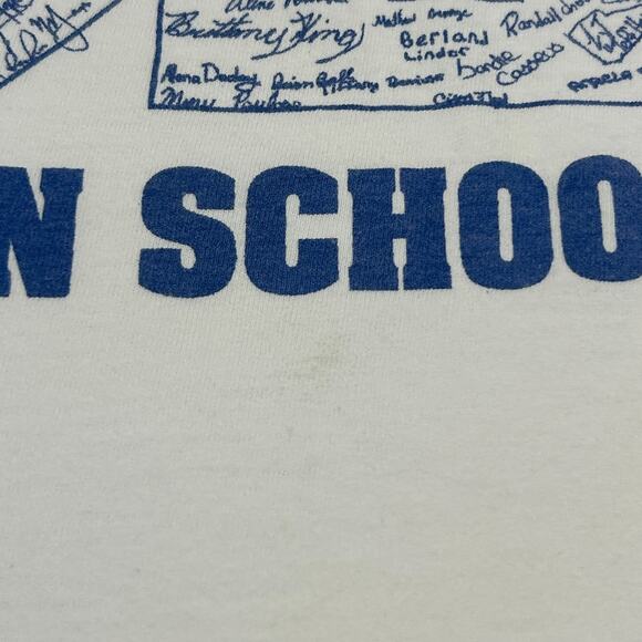 Vintage Y2Ks 2002 Colton High School T Shirt California HS White Mens XL X-Large - Picture 4 of 9